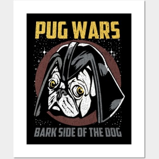 Funny Cute Pug Wars Dog Lover Posters and Art